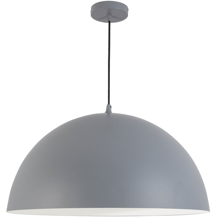 1 Light Incandescent 20" Pendant Grey by Dainolite
