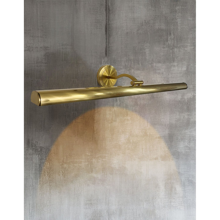 40W Aged Brass Picture Light