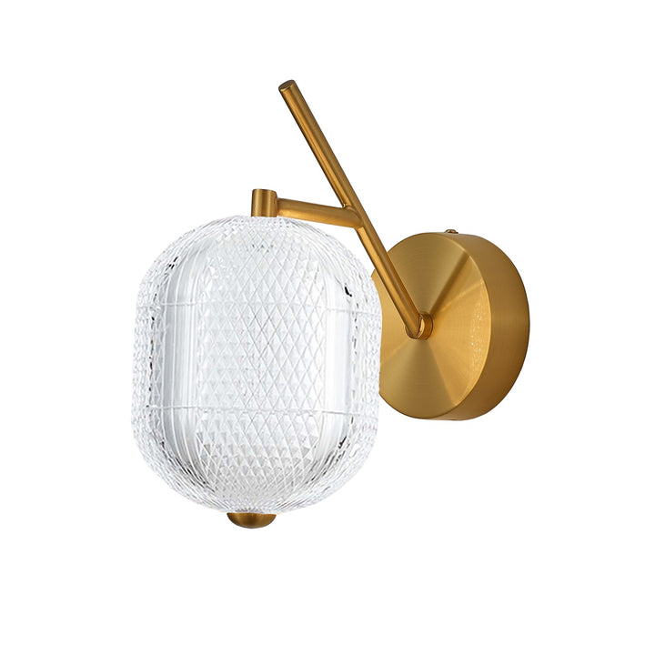 8.5W Wall Sconce In Aged Brass by Dainolite