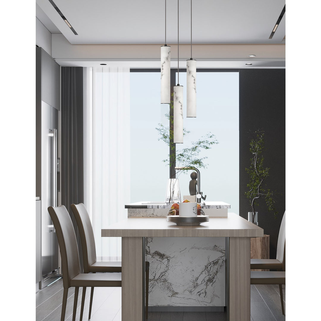 30W Pendant In Matte Black