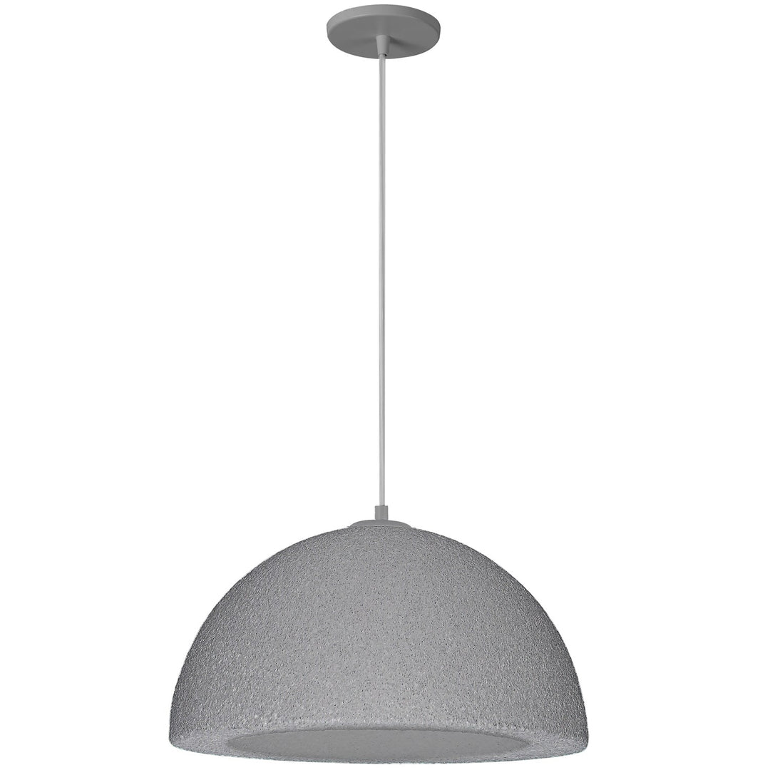 1 Light Pendant, Grey by Dainolite