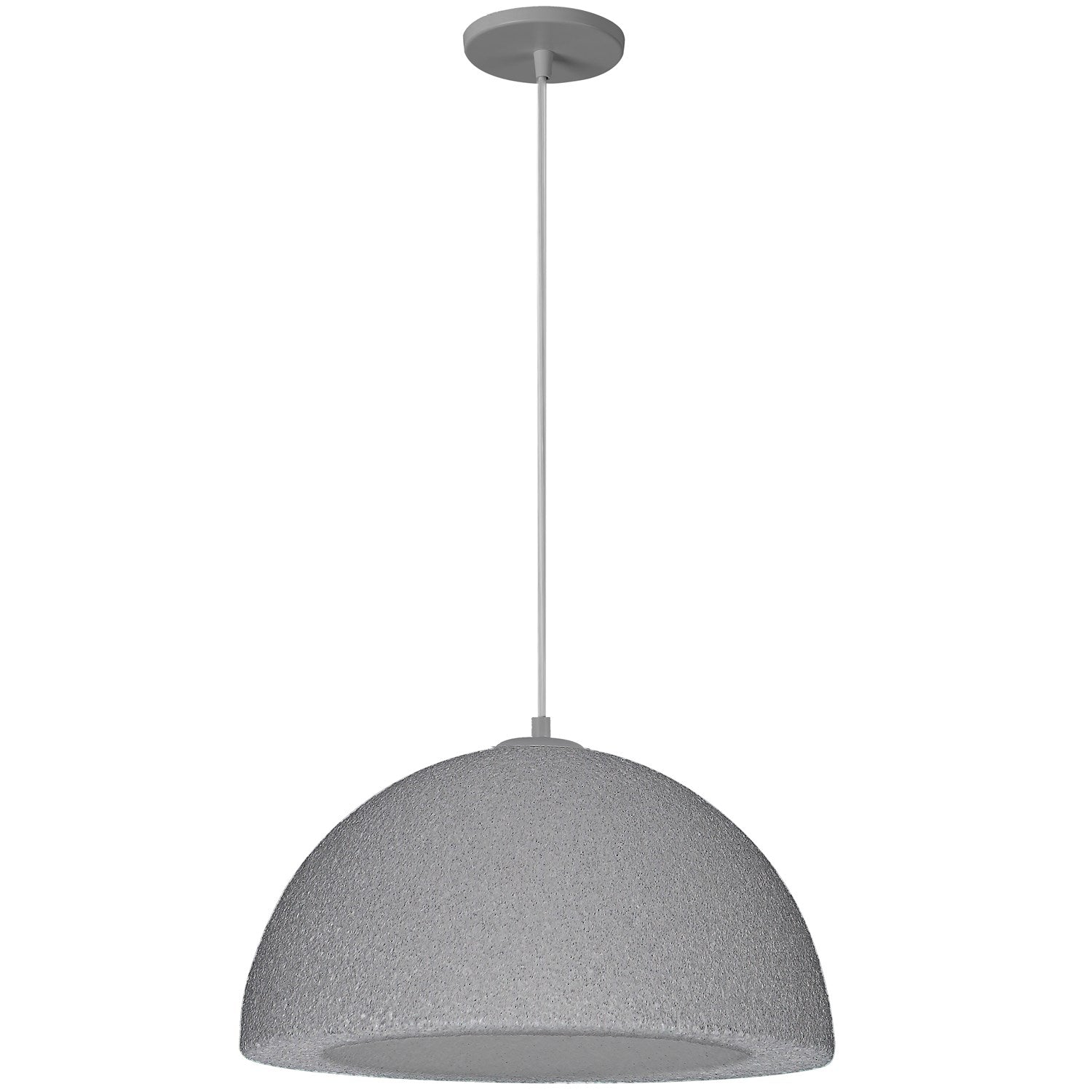 1 Light Pendant, Grey by Dainolite