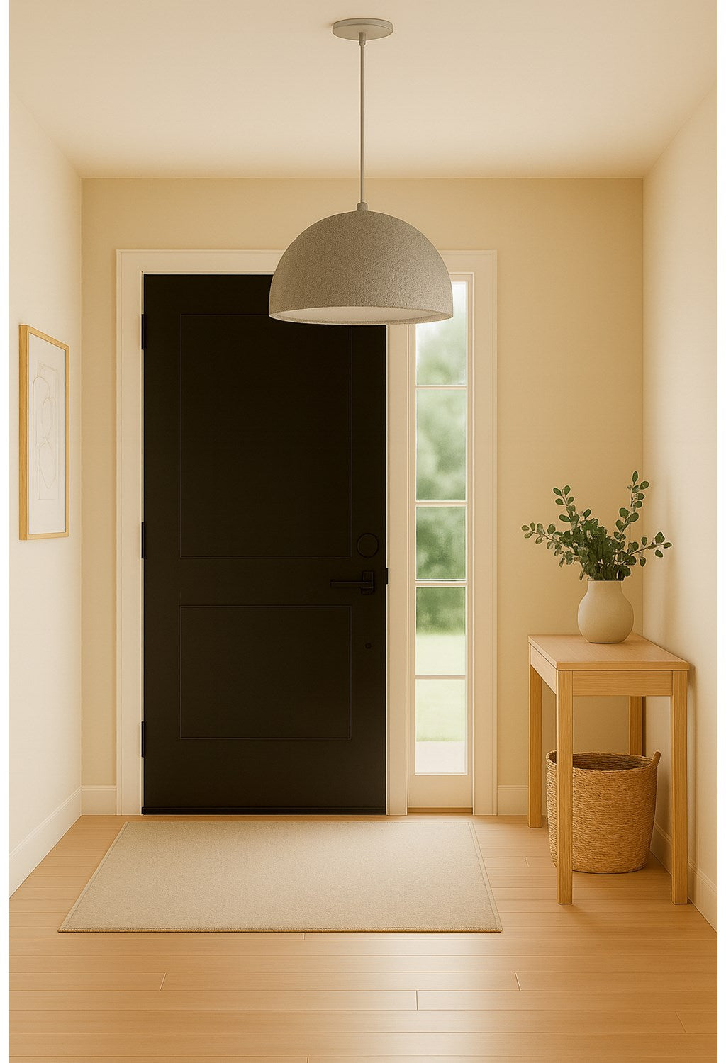1 Light Pendant, Grey