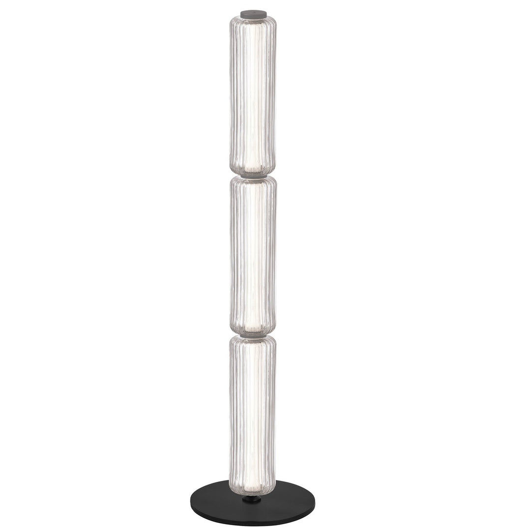30W Floor Lamp In Matte Black by Dainolite