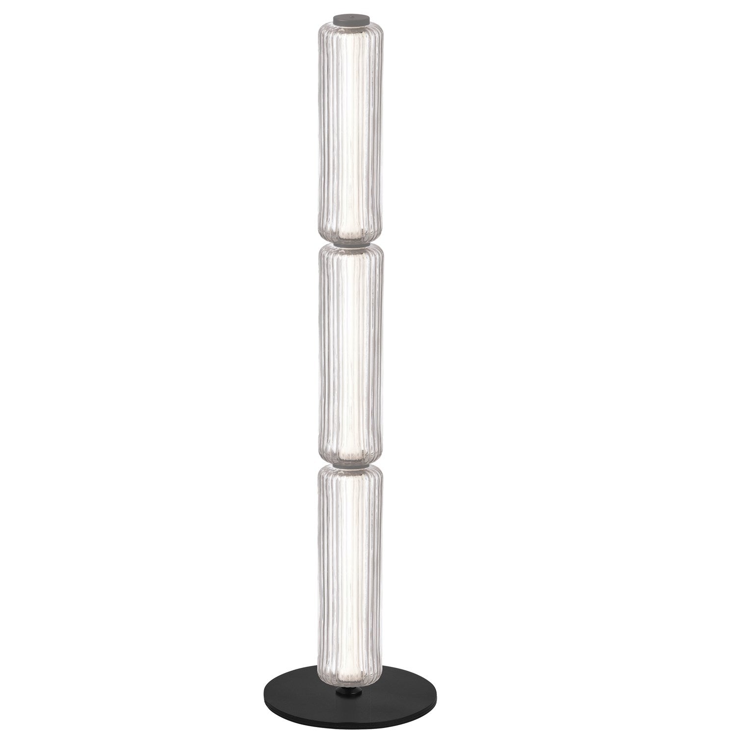 30W Floor Lamp In Matte Black by Dainolite