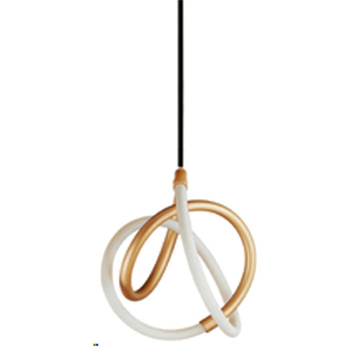 15W Pendant Gold & Matte Black by Dainolite
