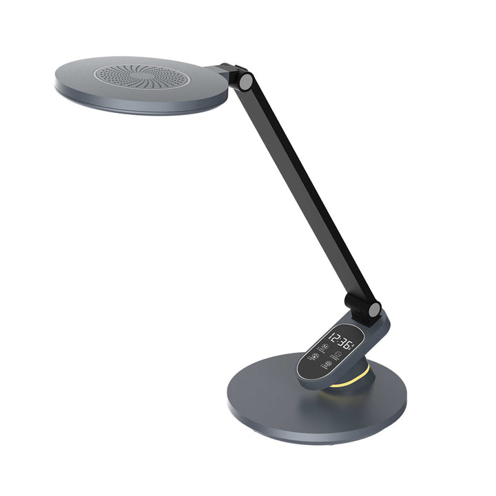 10W Table Lamp, Metallic Grey by Dainolite