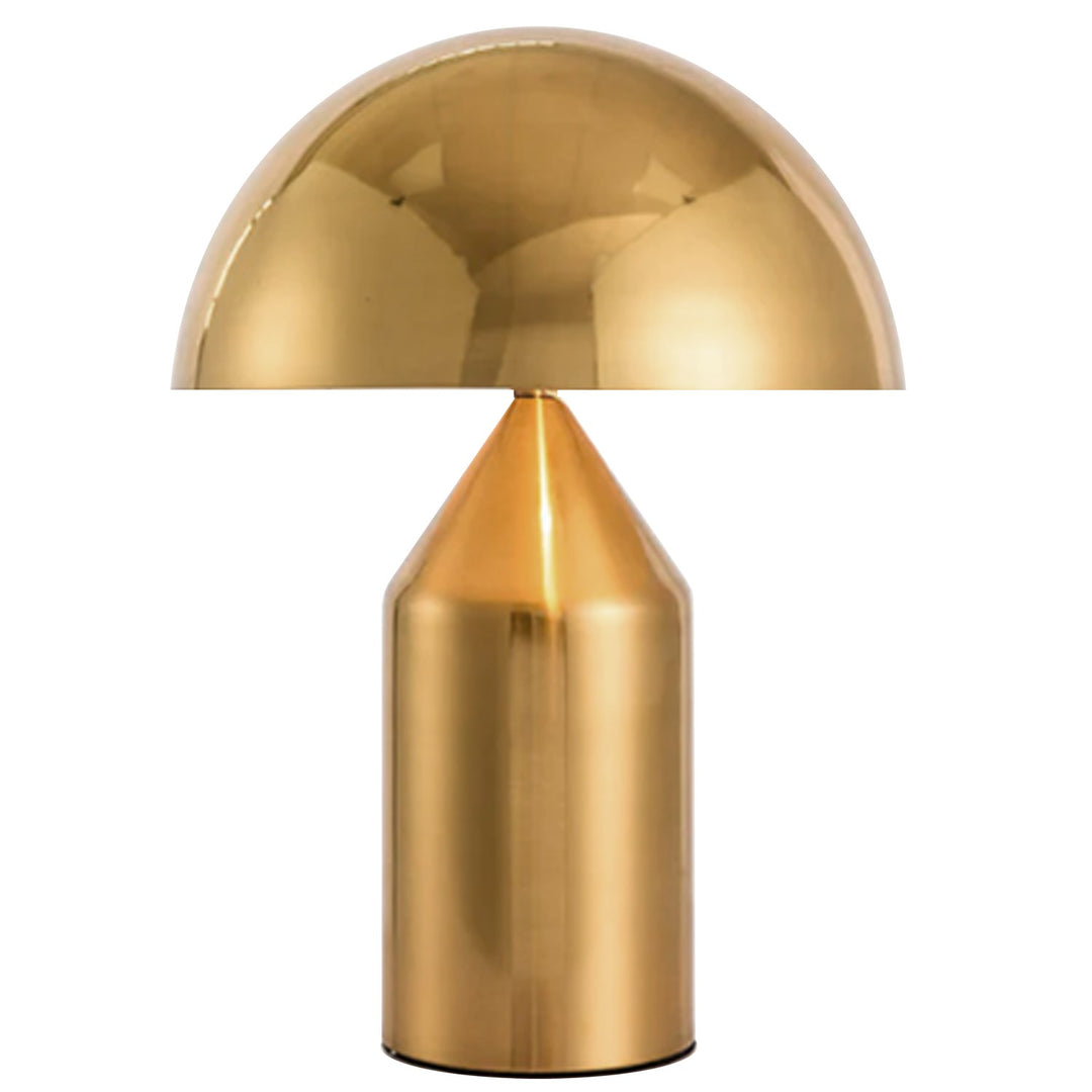 2 Light Table Lamp In Aged Brass by Dainolite