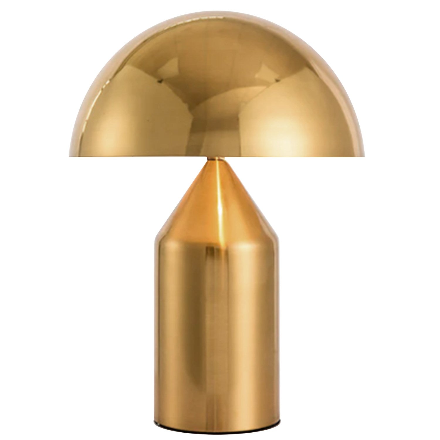 2 Light Table Lamp In Aged Brass by Dainolite