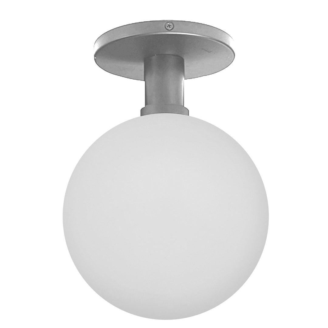 6W Wall Sconce, Polished Chrome W/ Opal Glass by Dainolite