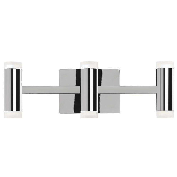 33W Led Vanity, Polished Chrome With A Frosted Acrylic Diffuser by Dainolite