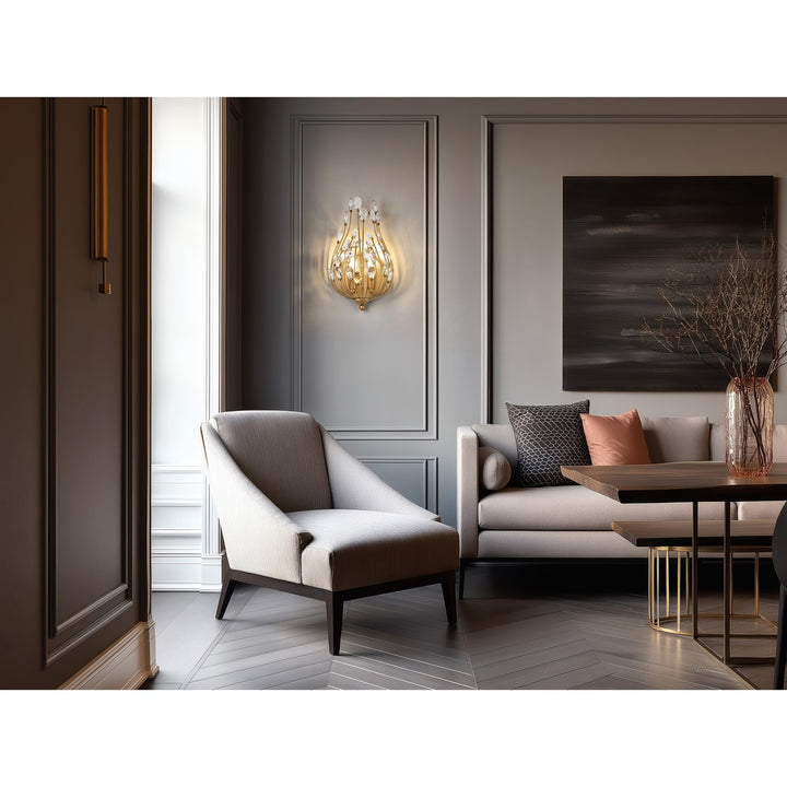 2 Light Wall Sconce