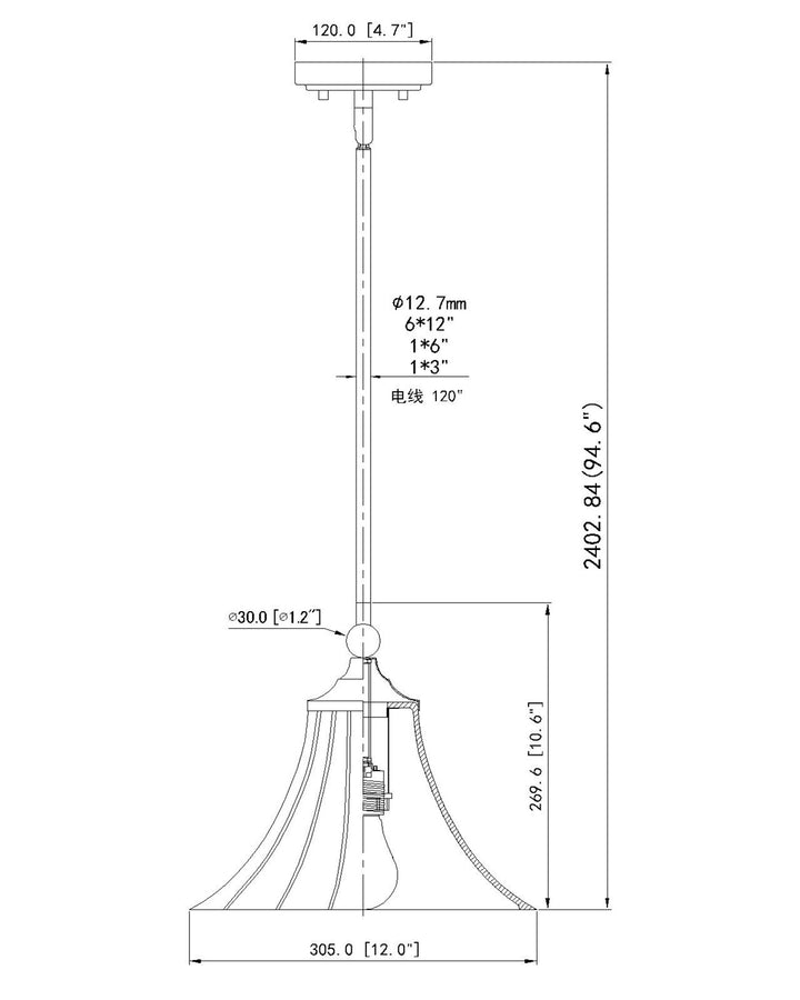 1 Light Pendant