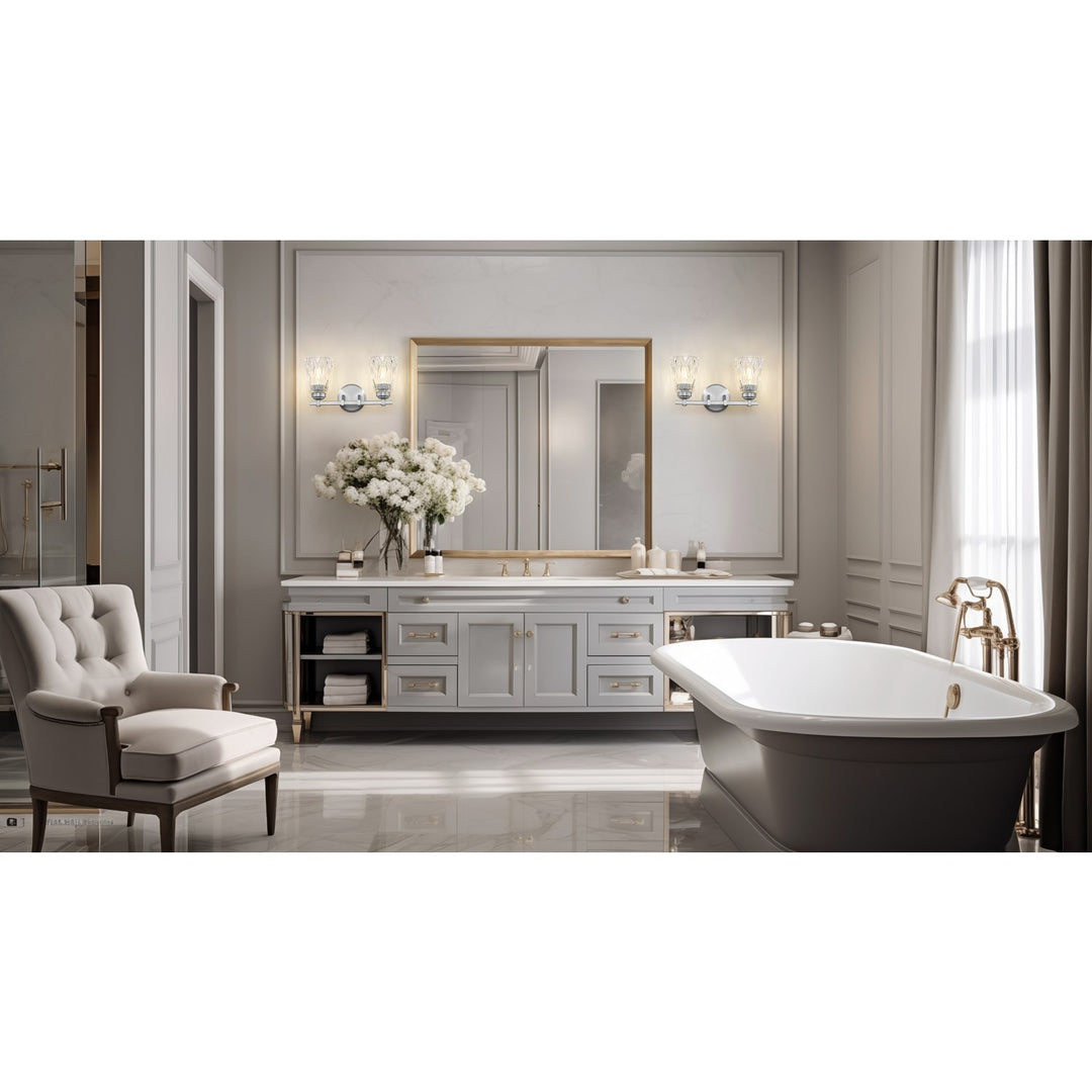 2 Light Vanity