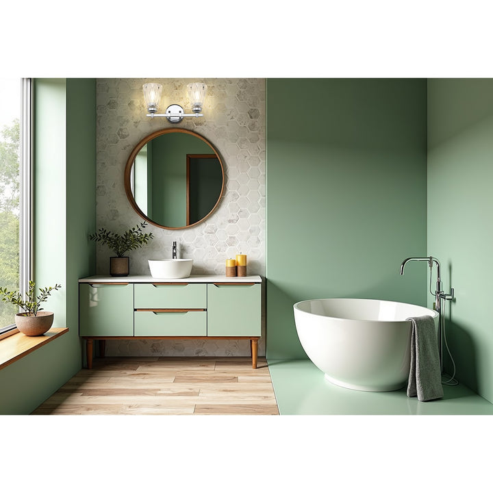 2 Light Vanity