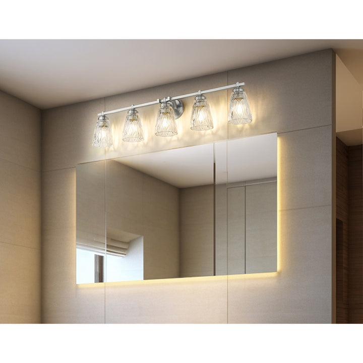 5 Light Vanity