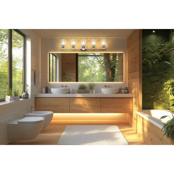 5 Light Vanity
