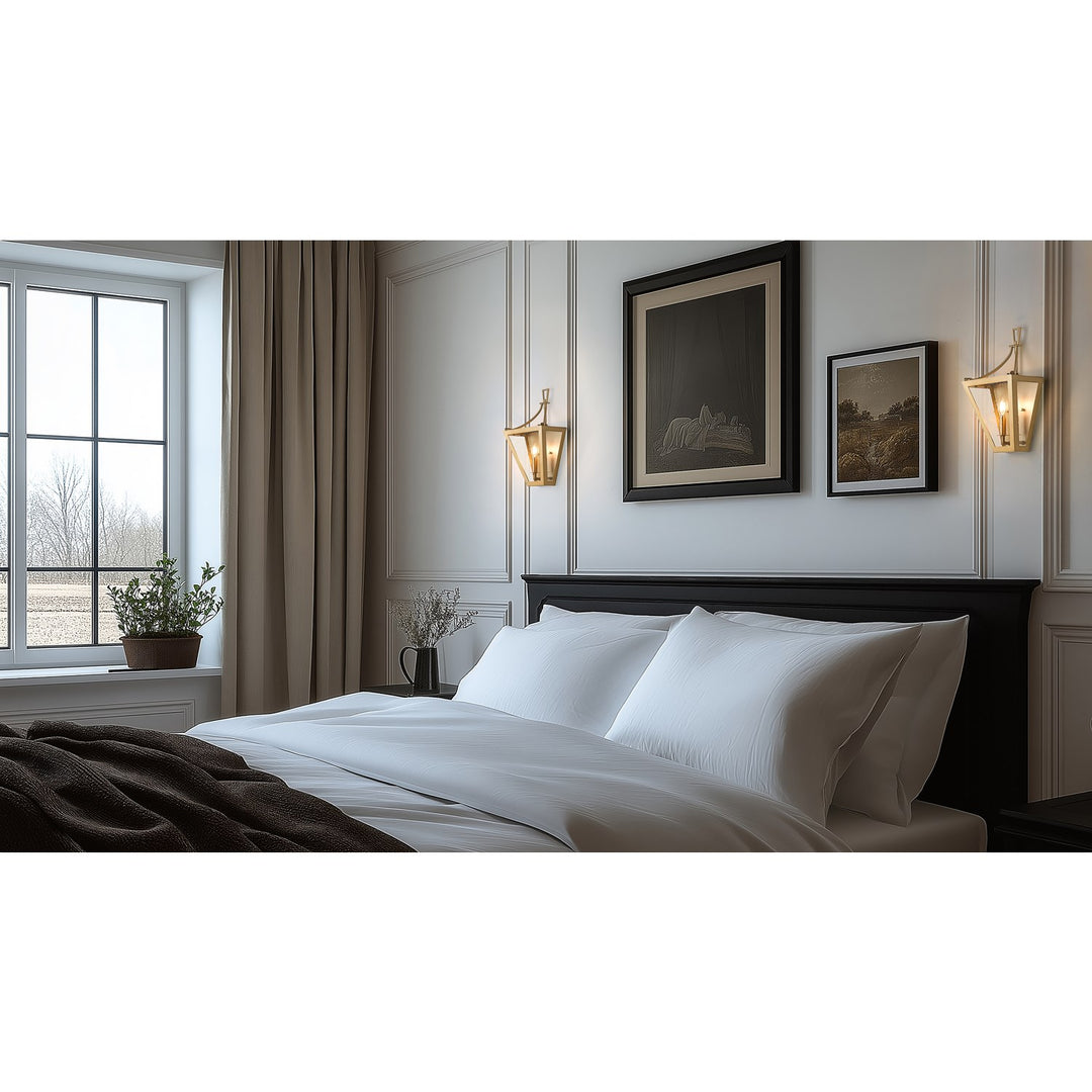 2 Light Wall Sconce