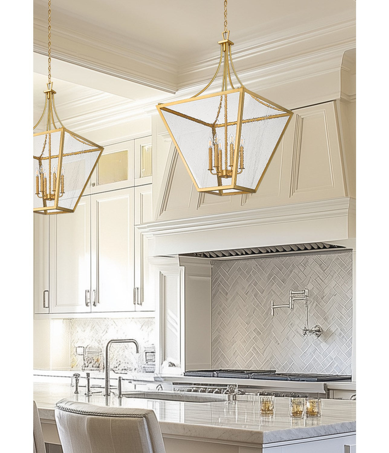 6 Light Chandelier
