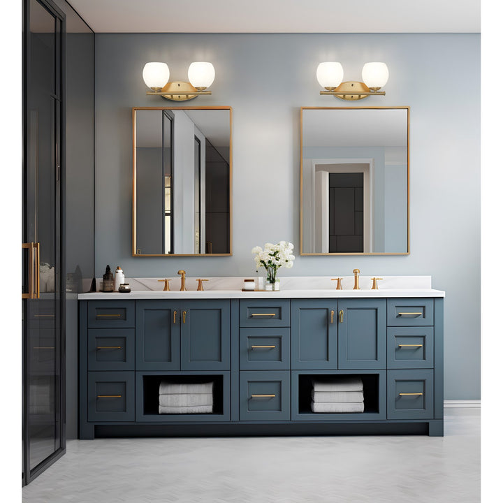2 Light Vanity