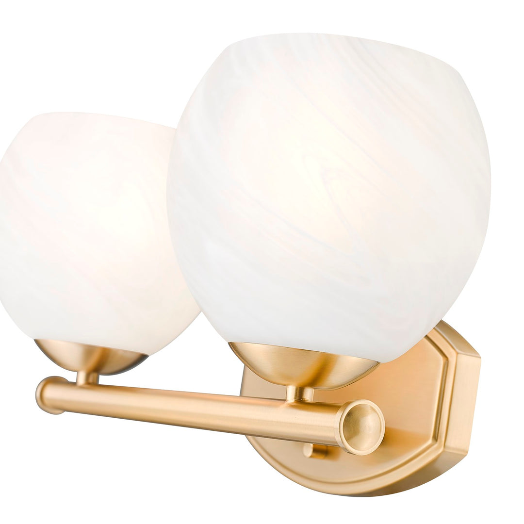 2 Light Vanity