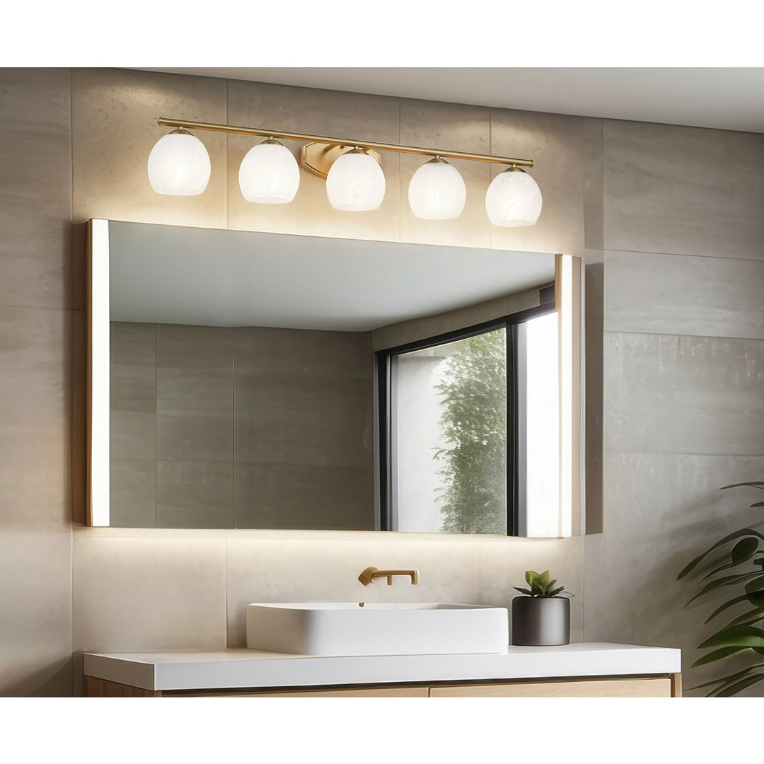 5 Light Vanity