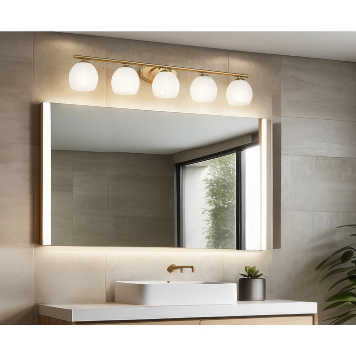 5 Light Vanity
