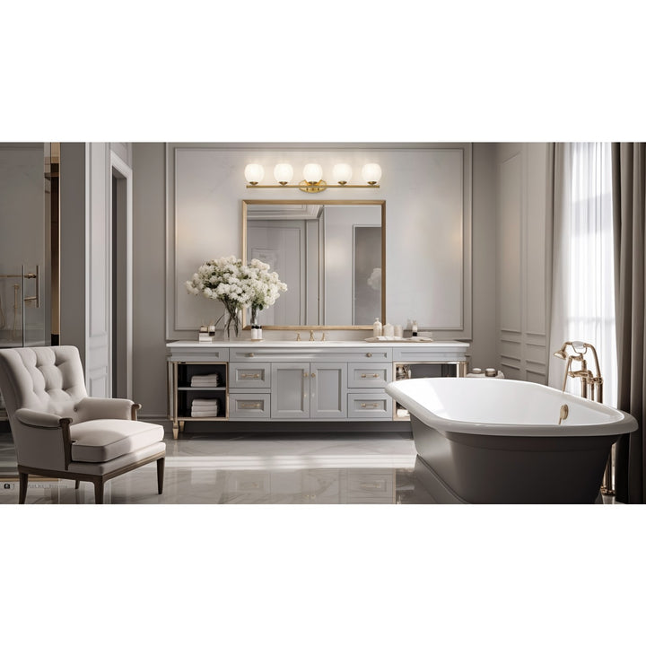 5 Light Vanity
