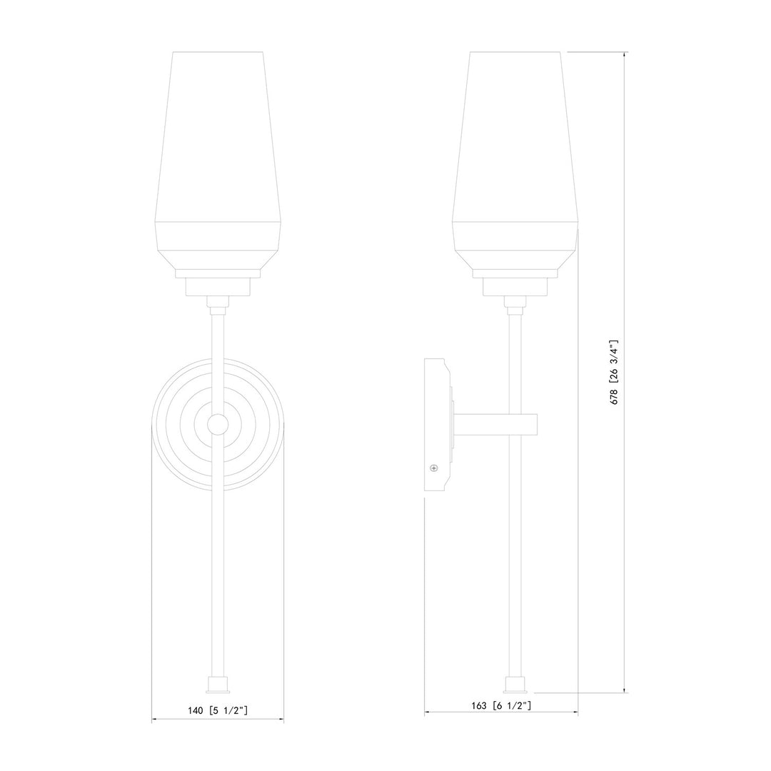 1 Light Wall Sconce