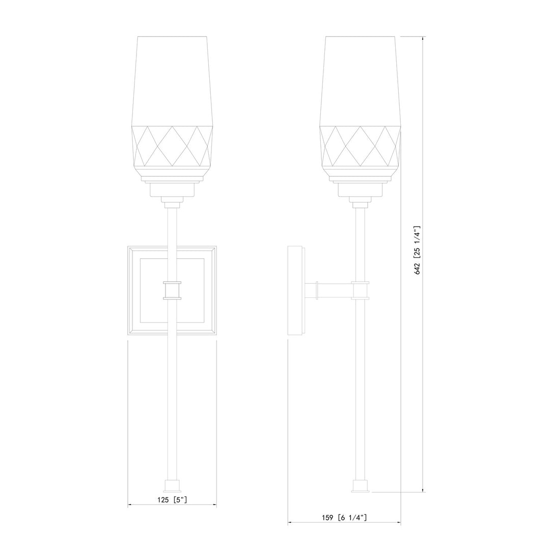 1 Light Wall Sconce
