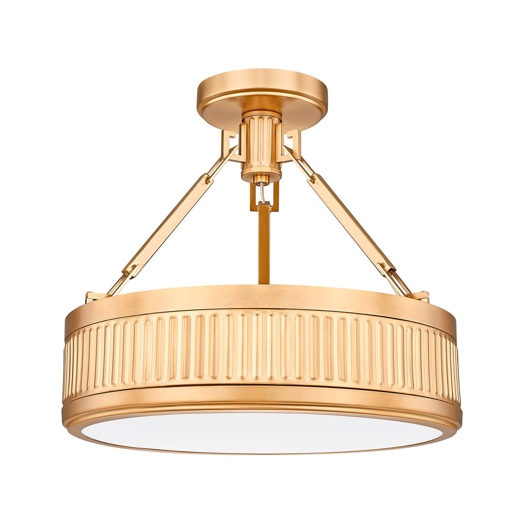 1 Light Semi Flush Mount