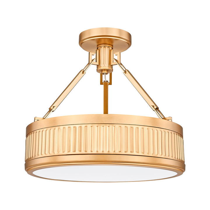 1 Light Semi Flush Mount