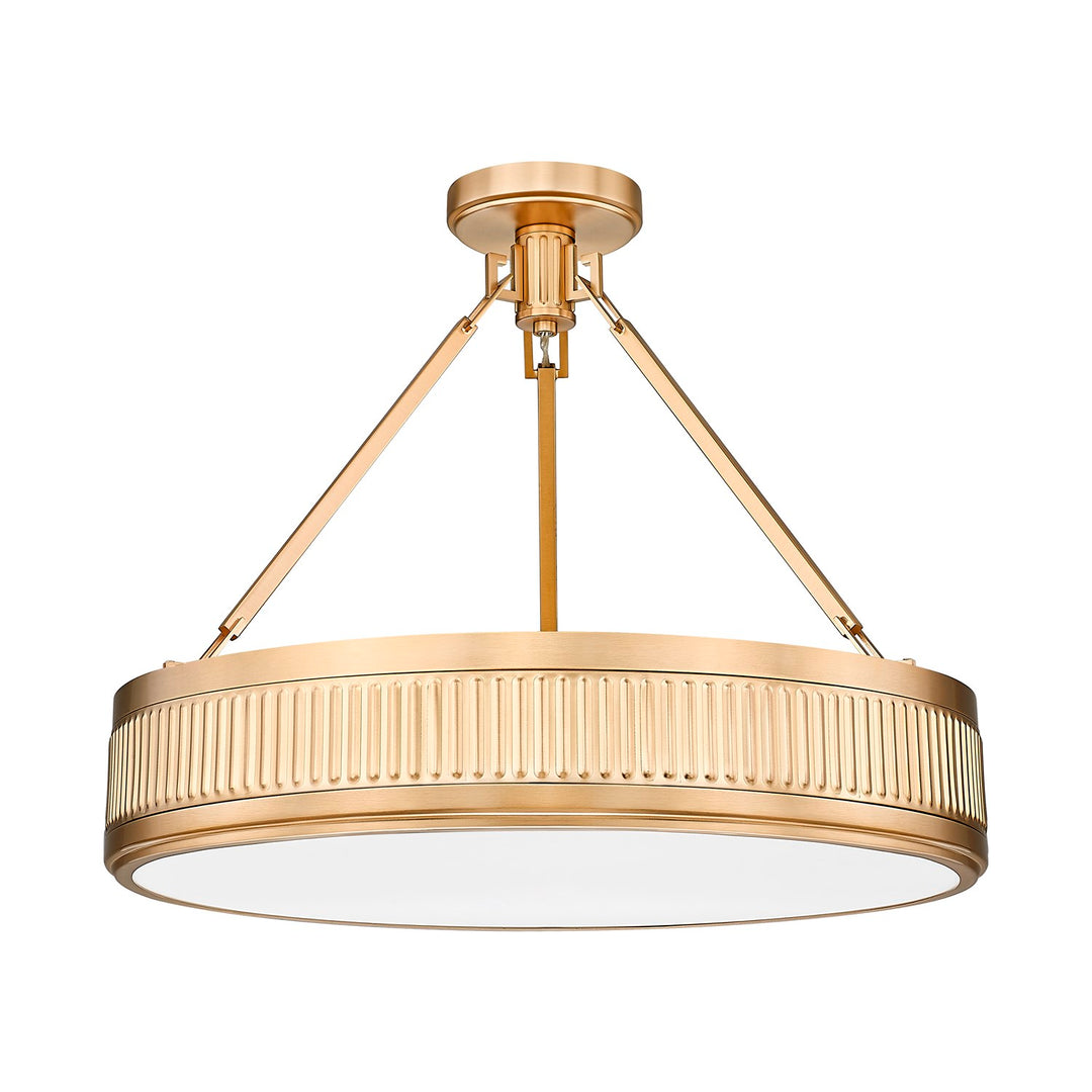 3 Light Semi Flush Mount