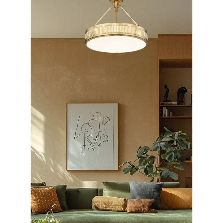 3 Light Semi Flush Mount