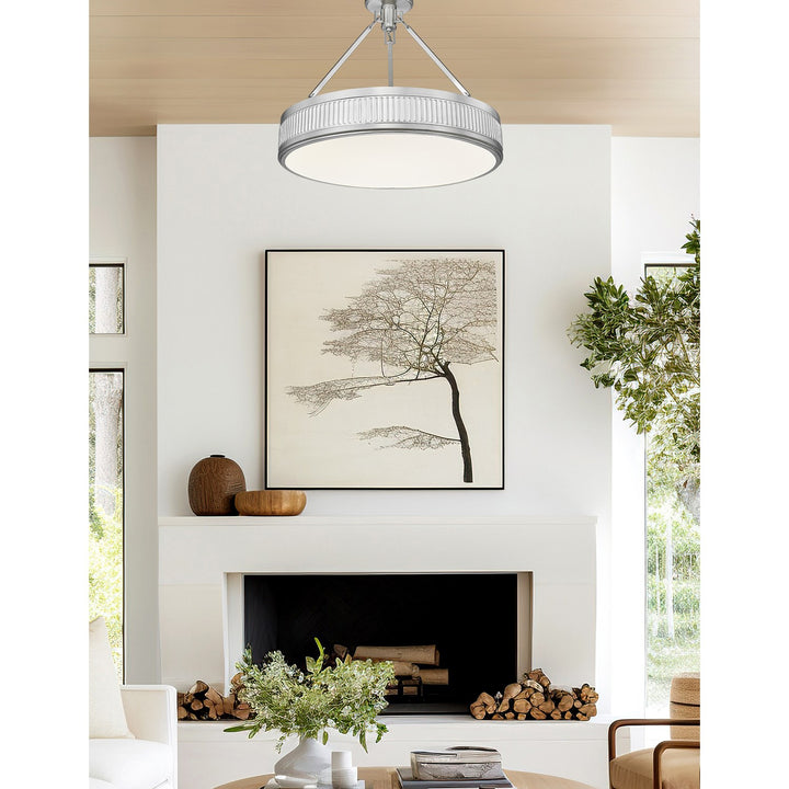3 Light Semi Flush Mount