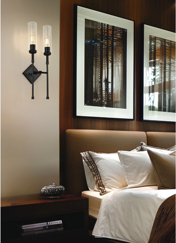 2 Light Wall Sconce