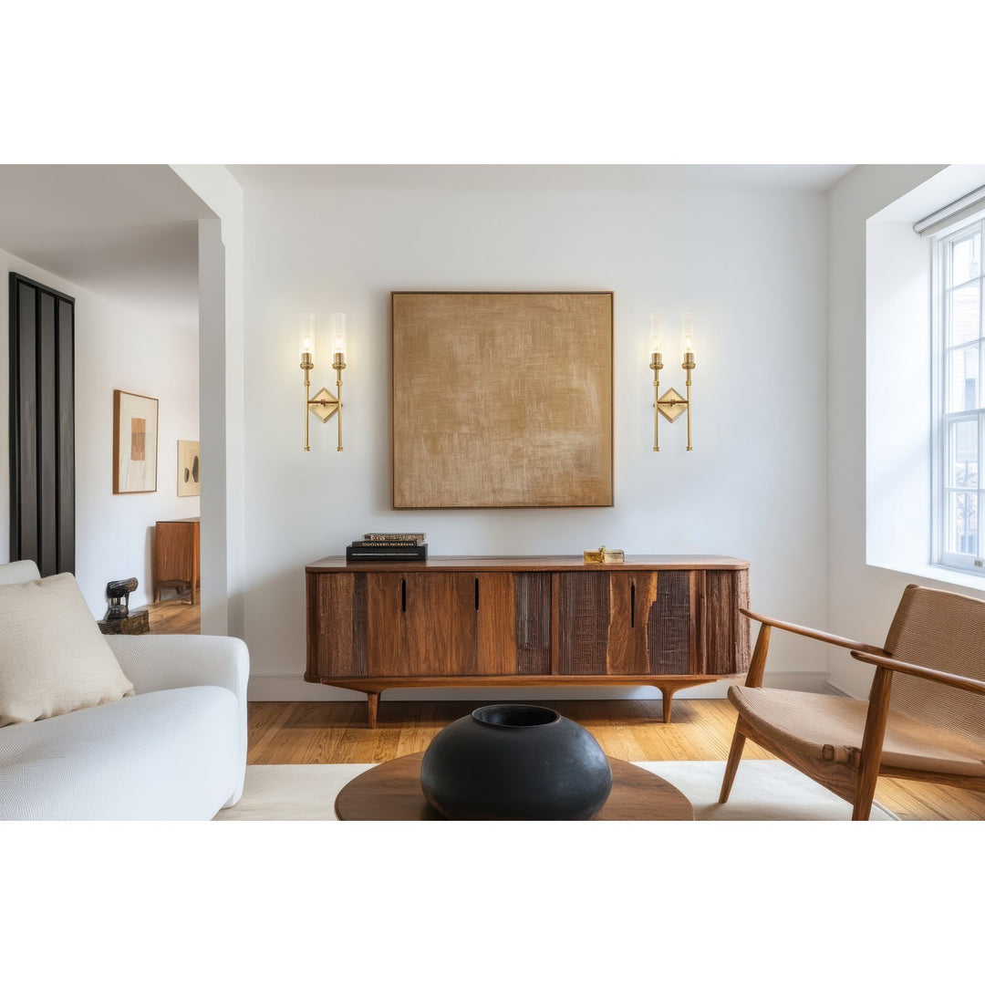 2 Light Wall Sconce