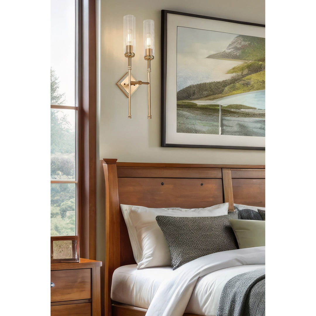 2 Light Wall Sconce
