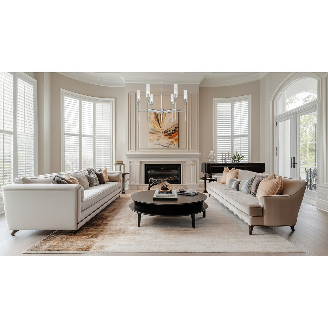 6 Light Chandelier