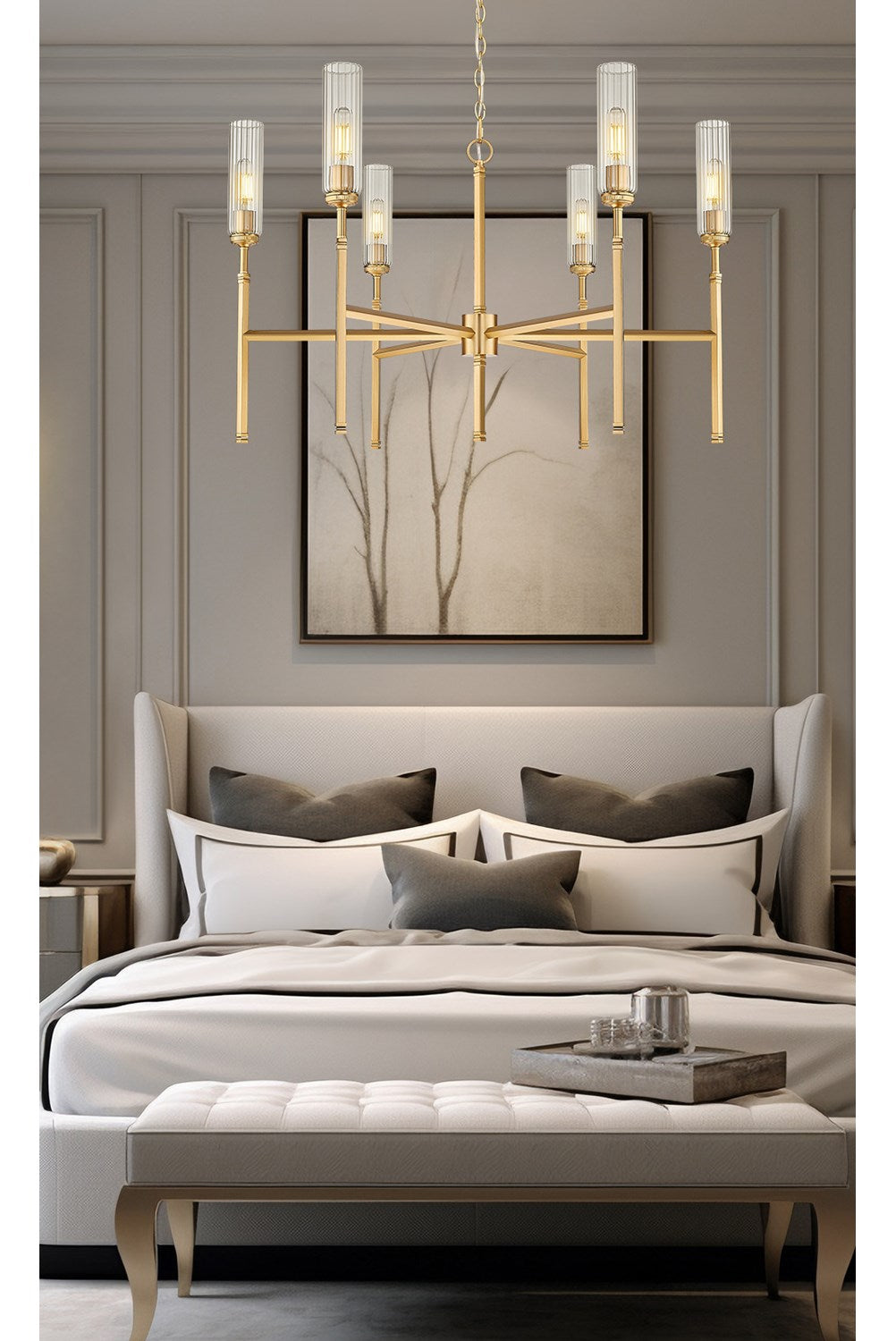 6 Light Chandelier
