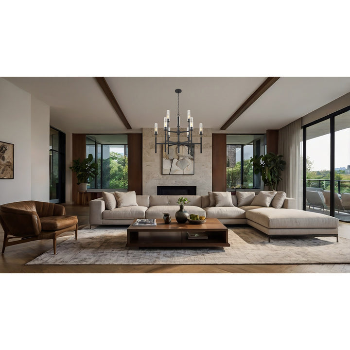 9 Light Chandelier