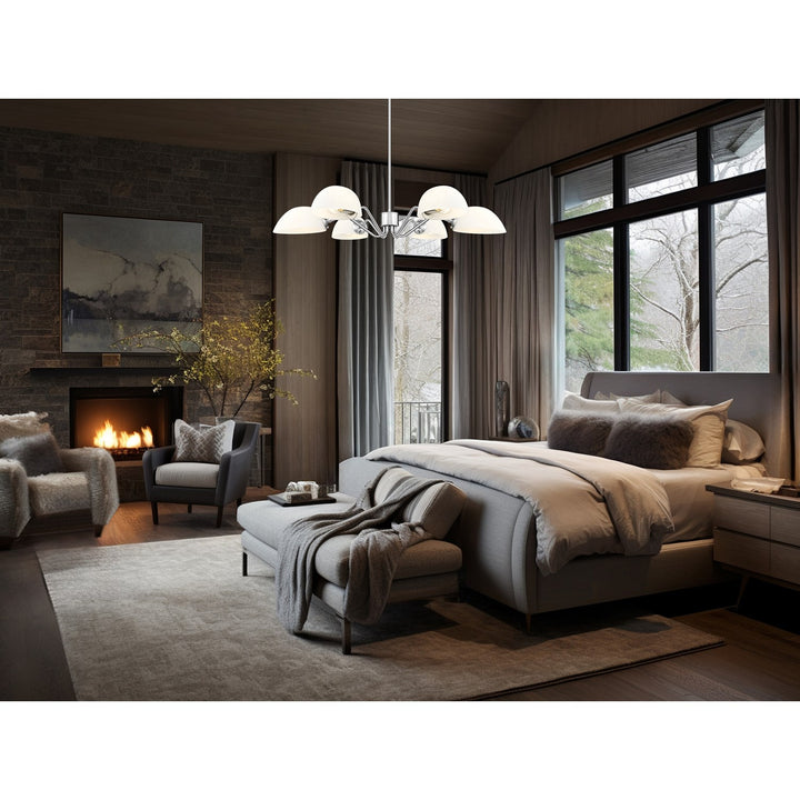 6 Light Chandelier