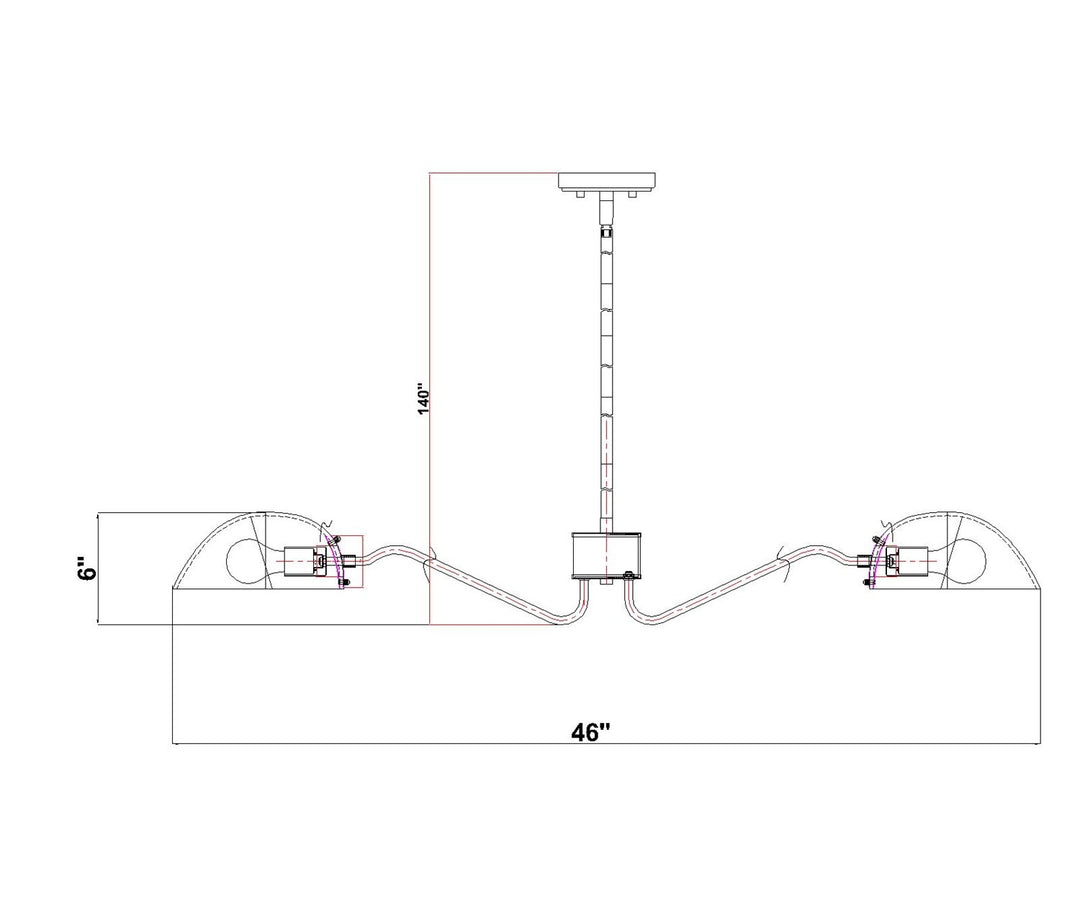 8 Light Chandelier