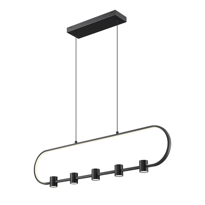 5 Light Linear Chandelier