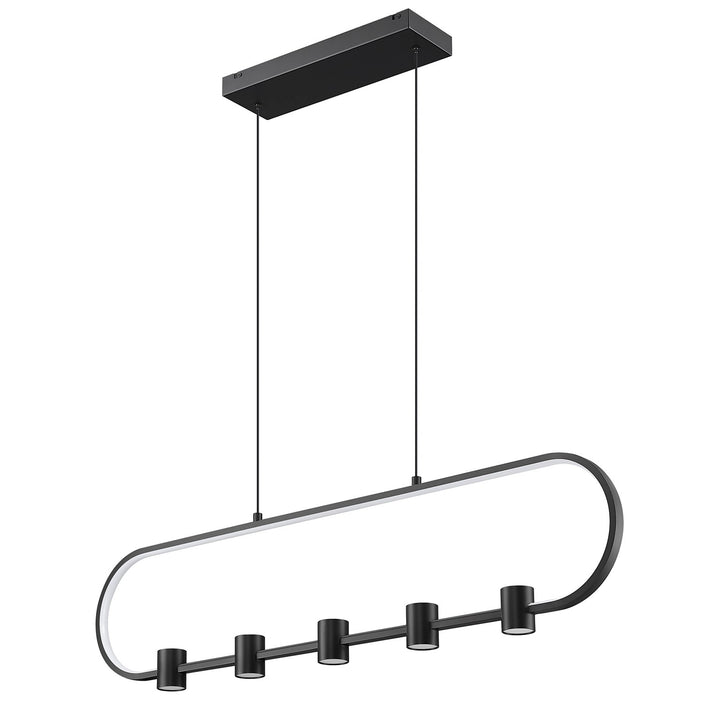 5 Light Linear Chandelier