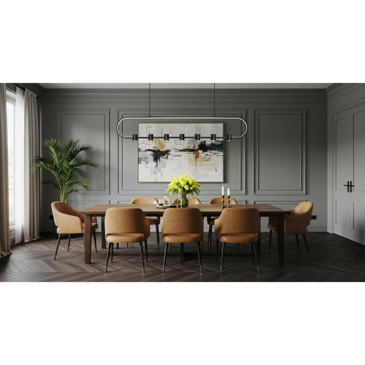 7 Light Linear Chandelier