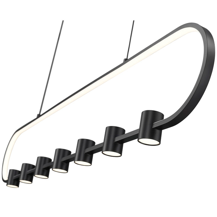 7 Light Linear Chandelier