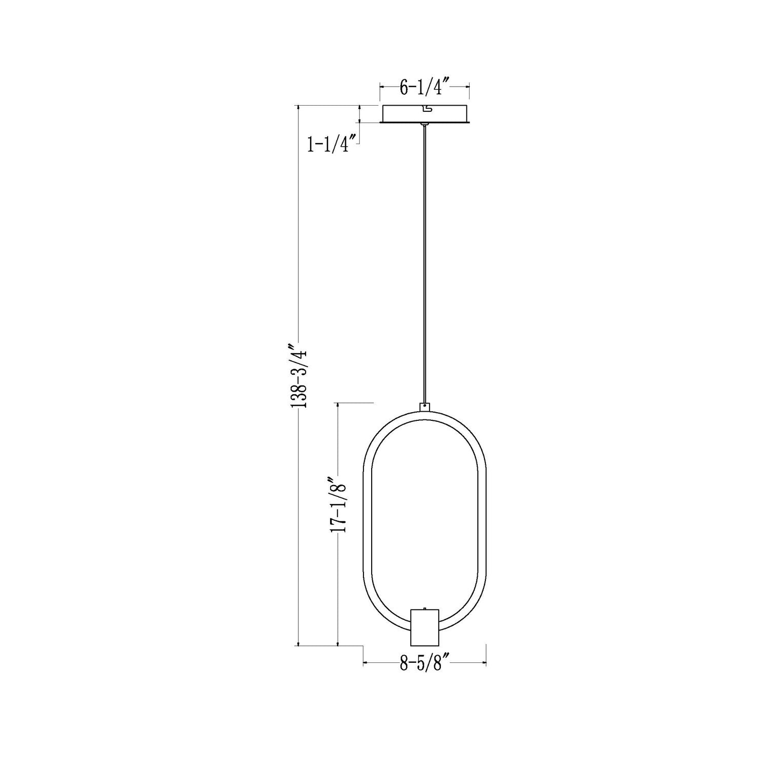 1 Light Pendant