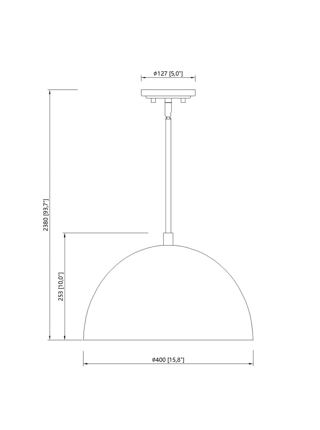 1 Light Pendant