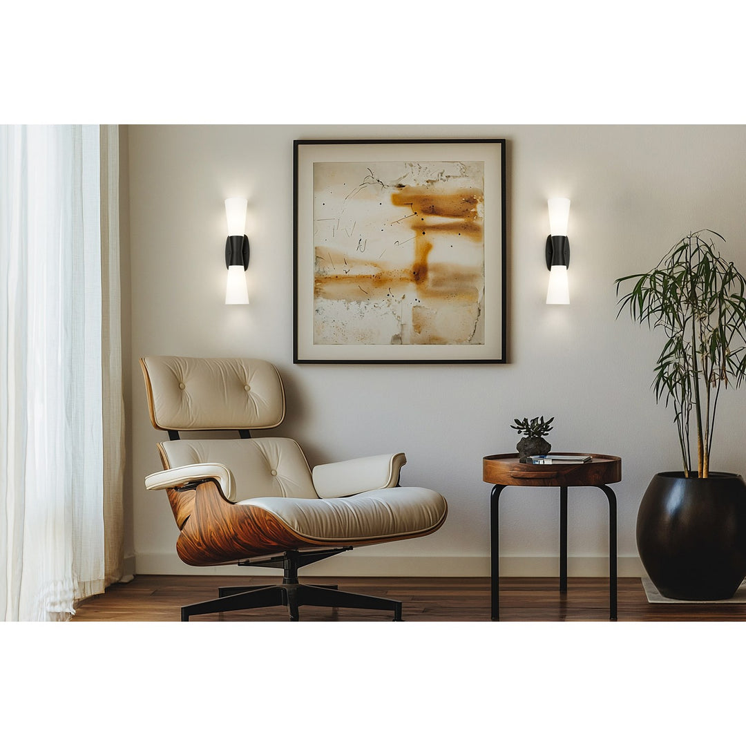 2 Light Wall Sconce
